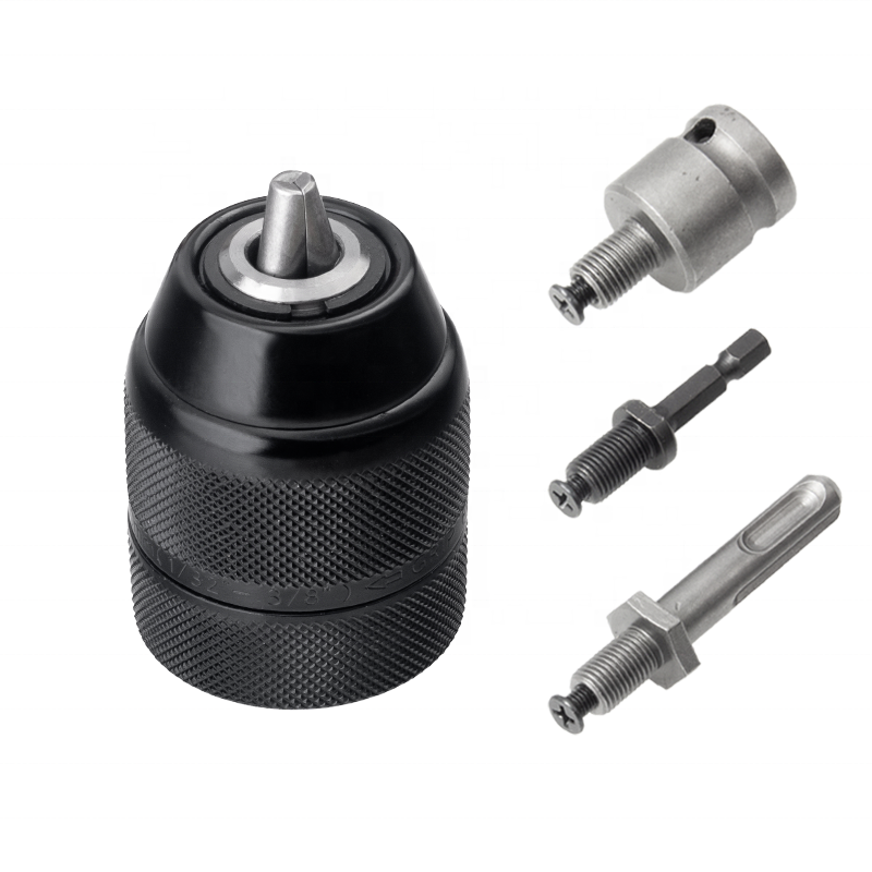 4in1 set 10mm Self-locking design Keyless Chuck SDS Hammer Drill Impact Drill Impact Driver other power tool accessories