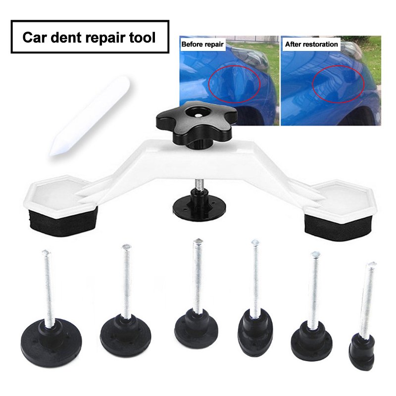 Auto Sheet Metal Dent Repair Tool Plastic Bump Row Puller With Suction Pit Artifact Free Body Dent Repair Sheet Metal Tool