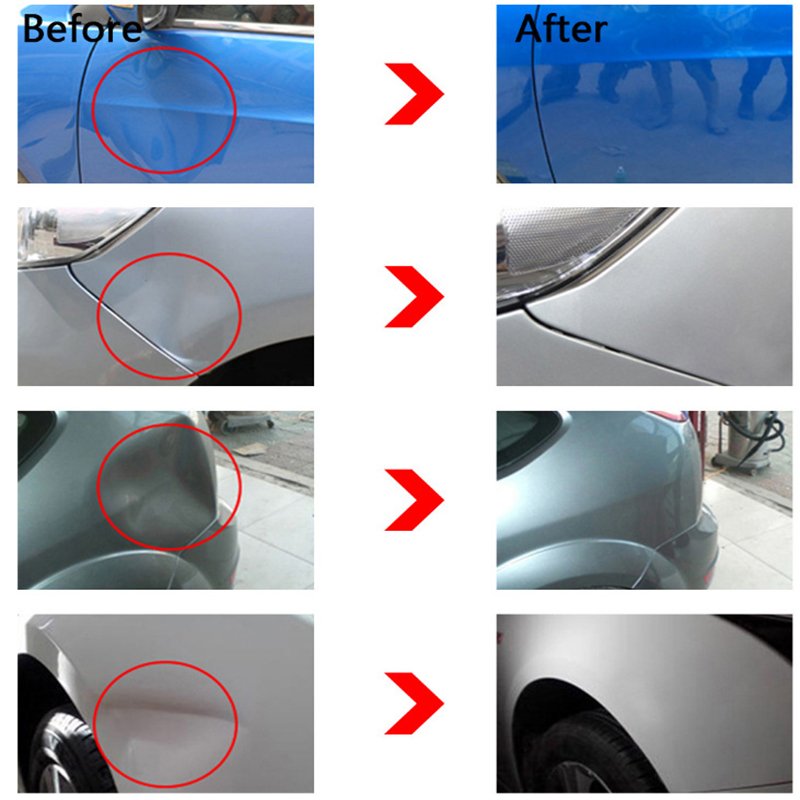 Auto Sheet Metal Dent Repair Tool Plastic Bump Row Puller With Suction Pit Artifact Free Body Dent Repair Sheet Metal Tool