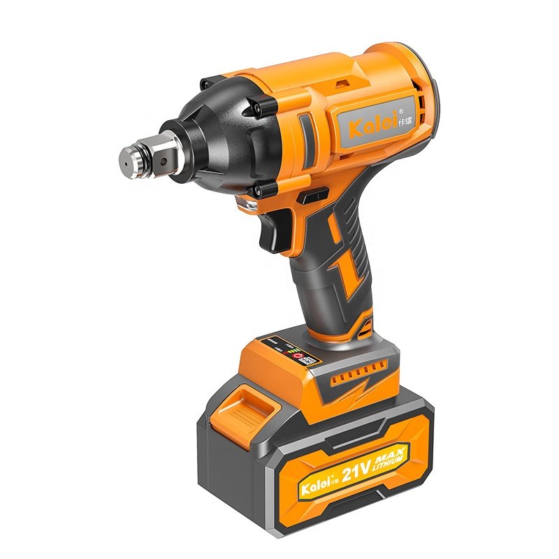 21V Rechargeable Brushless Electric Impact Wrench Gun Cordless Power Tools