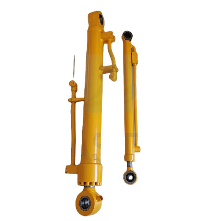 Front end single acting 40 ton hydraulic cylinder for tipper truck