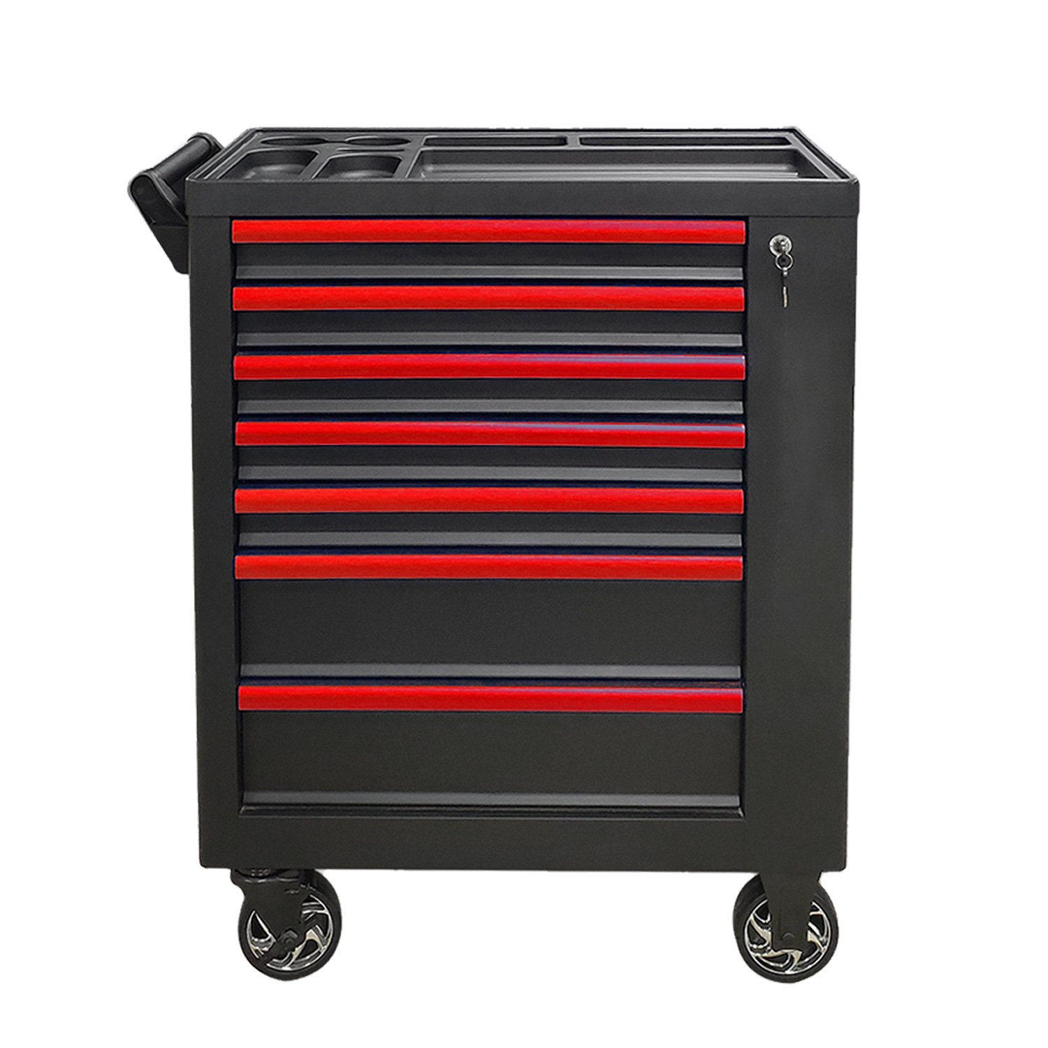 284 PCS Professional Auto Repairing Tools In Red EVA Foam Tray For Tool Trolley Automotive Repair Tools Garage Equipment