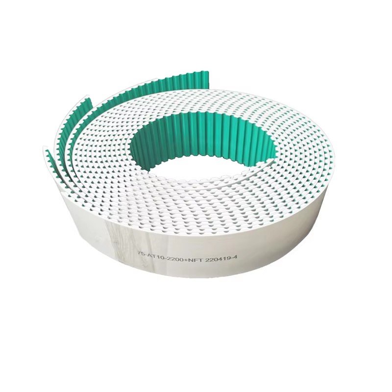 Best Quality 150-AT10 White PU timing belt Synchronous Belt Steel Wire Open Industrial Belt