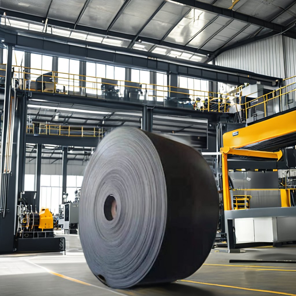 Chevron Rubber Conveyor Belt Transmission Belt with Cutting and Moulding Processing Services