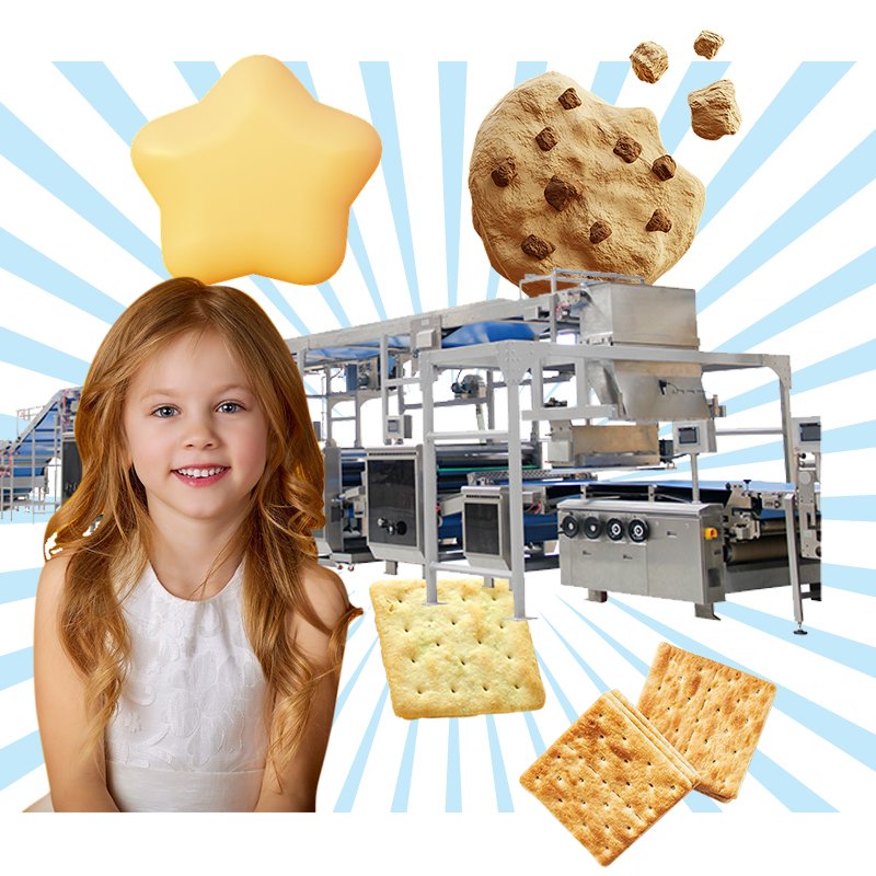 Full Line Auto Maker Italian Round Biscuits Cutter Machine Cracker and Biscuit Manufacturing Equipment in Pakistan