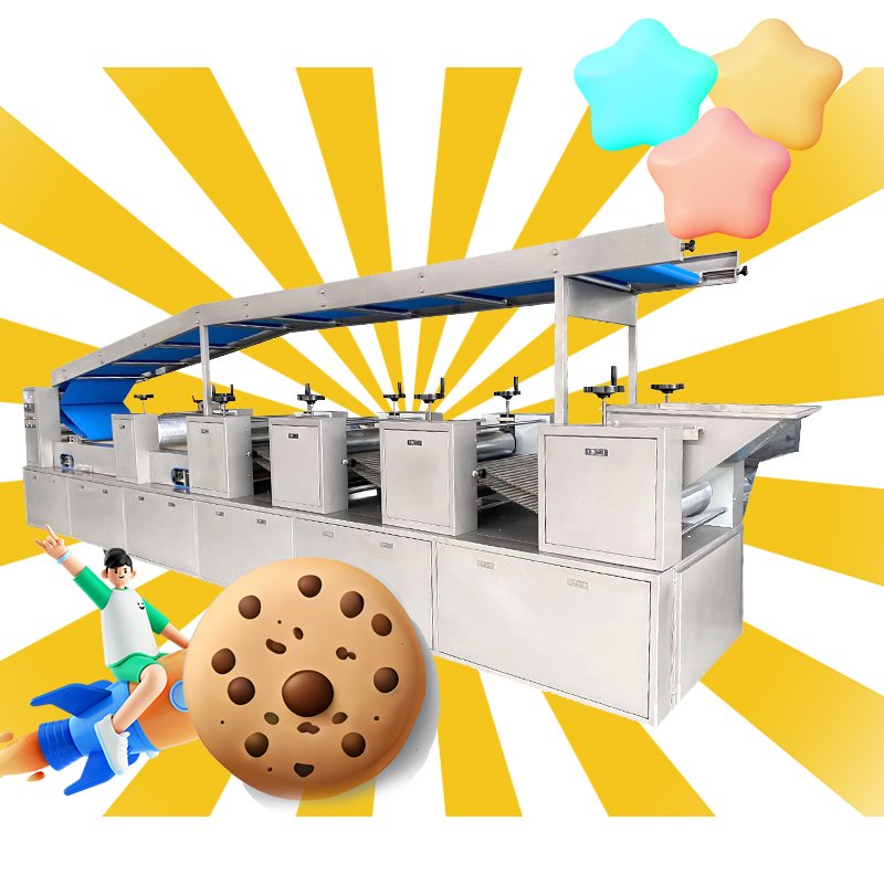 Full Line Auto Maker Italian Round Biscuits Cutter Machine Cracker and Biscuit Manufacturing Equipment in Pakistan