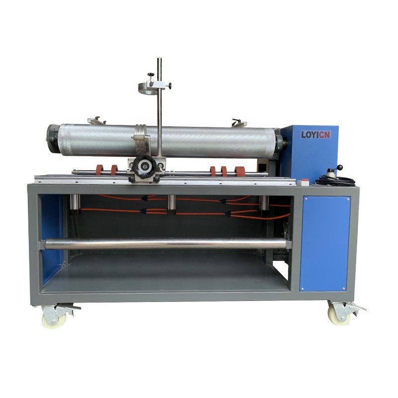 LOYICN 1000mm V-shaped rail welding machine with hot air gun for PVC TPU rail