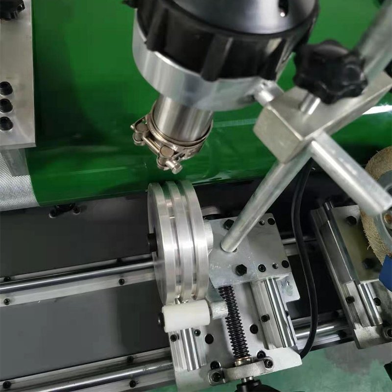 LOYICN 1000mm V-shaped rail welding machine with hot air gun for PVC TPU rail