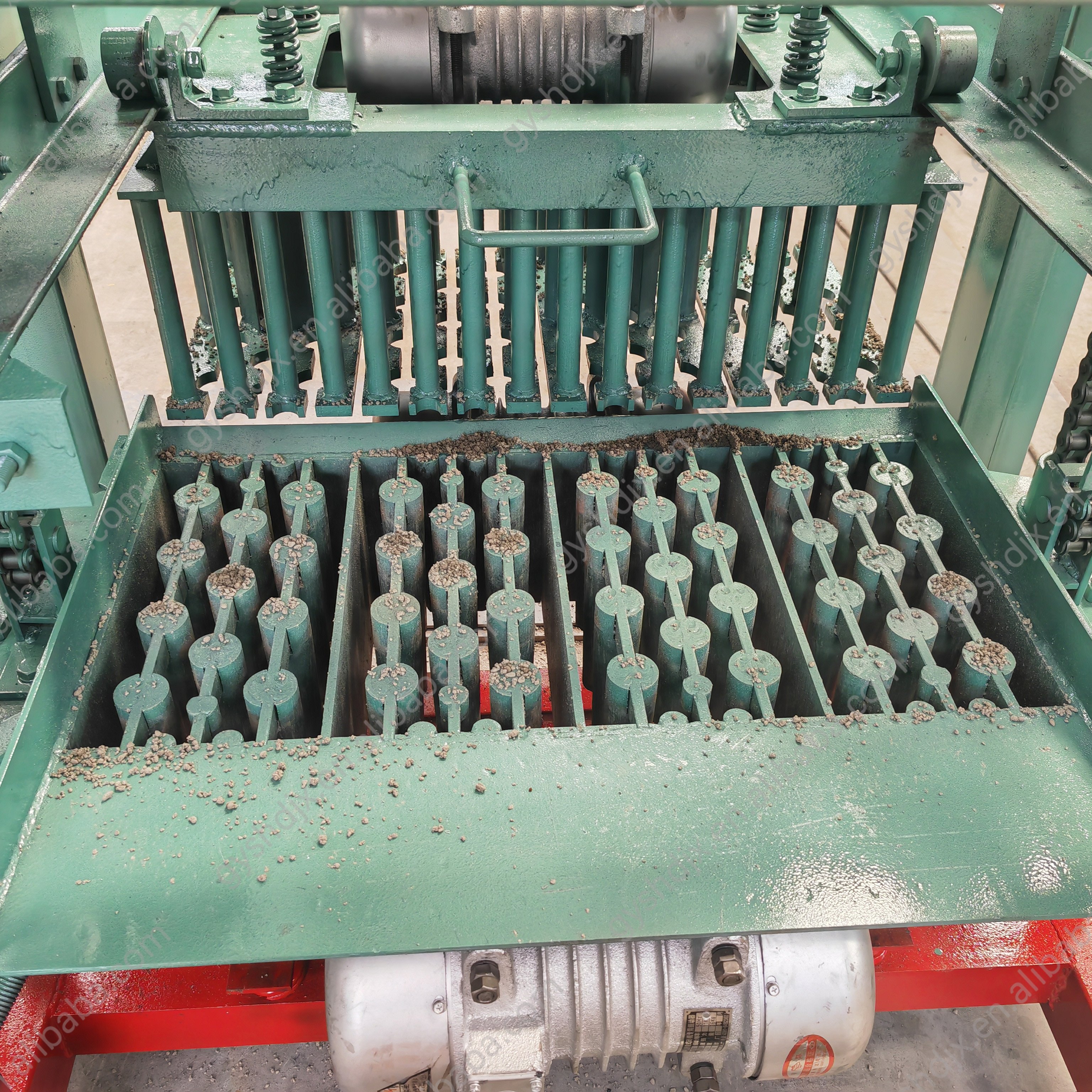 4-35 Automatic Manual Cement Hollow and Standard Brick Making Machine Production Line Fly Ash Concrete Clay Paving Brick Machine