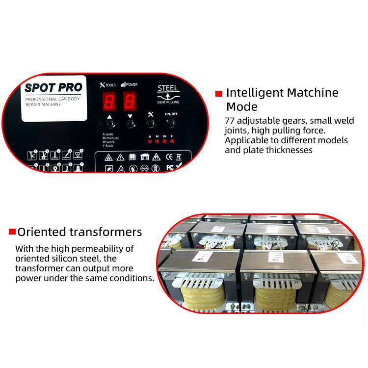 F95L Funisi Car Body Repair Spotter Welders Dent Remover Body Repair Machine Dent Puller Machine 95L