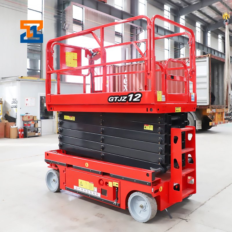 8m 10m 12m 14m 16m Skylift Mobile Lifter Scaffolding Hydraulic Scissor Lift Scissor Platform
