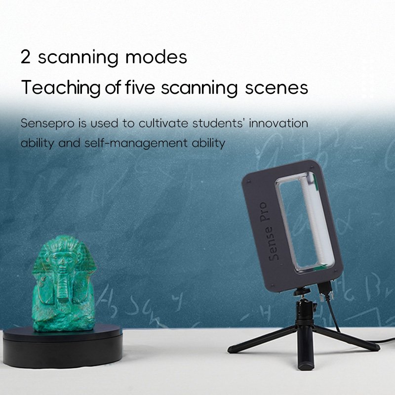 Revopoint Sense Pro 3D Scanner by Body USB Interface Flatbed Scanner with Good Bendability CCD Light Source