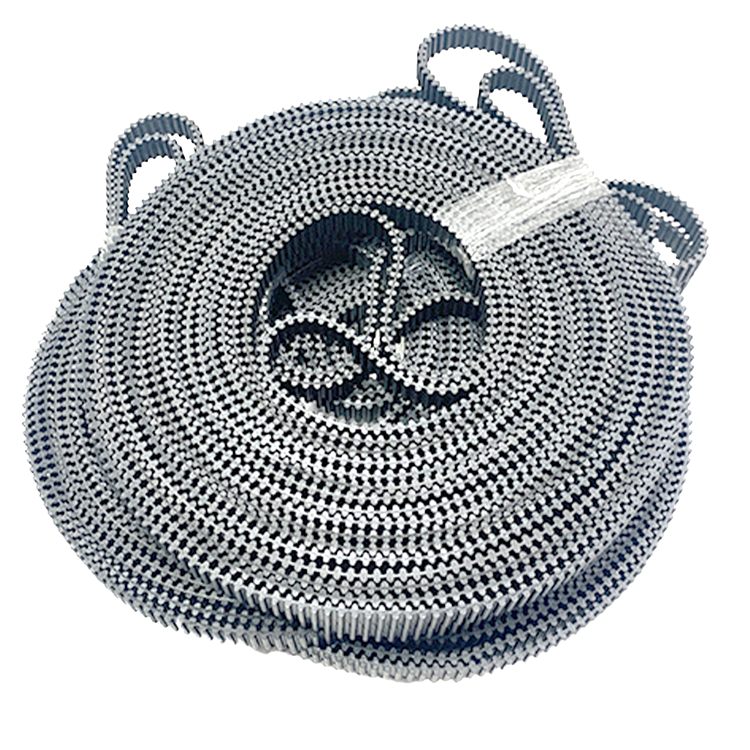Double-sided polyurethane timing belt with straight teeth 15-D5M-5100 pu synchronous Belt