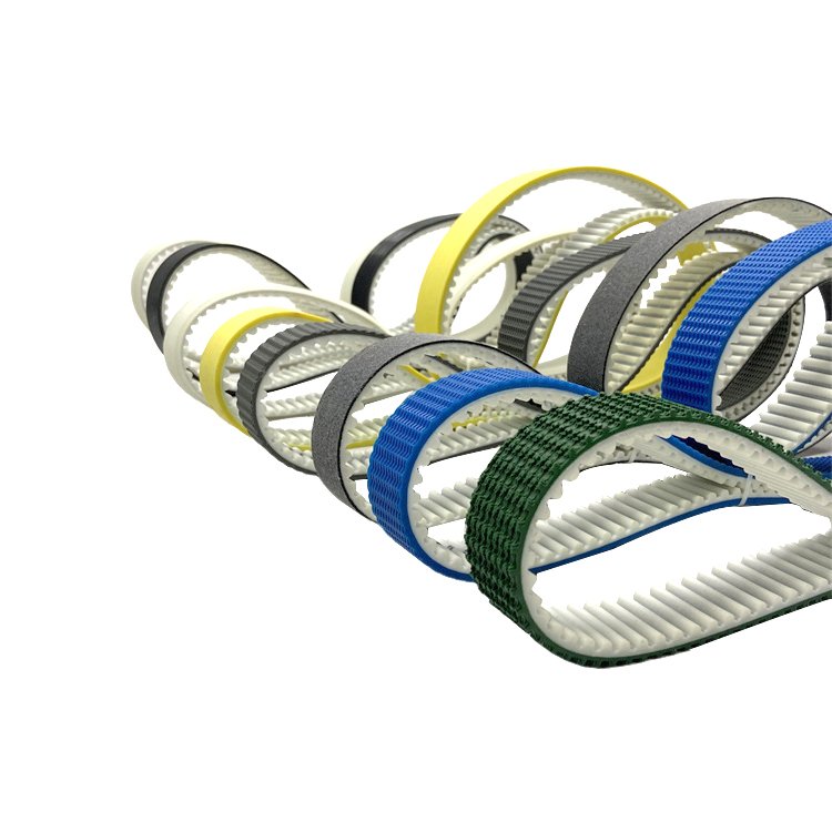 8M yellow PU timing belt Post-processed 1520mm Long 25mm wide Polyurethane synchronous belt