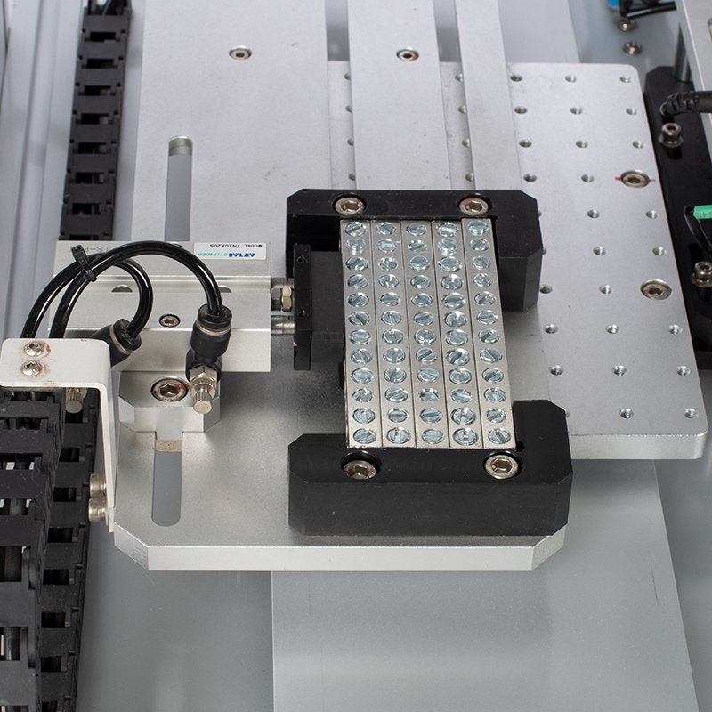 Automatic Machine for Brass Bus Bar Terminal Machine Terminal Block Terminal Bar With Auto Screw Feeder