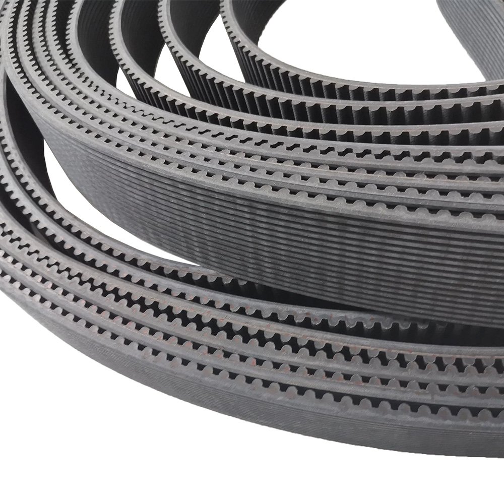 flour industry mechanical transmission flour machine belt ribbed belt coating tooth belt
