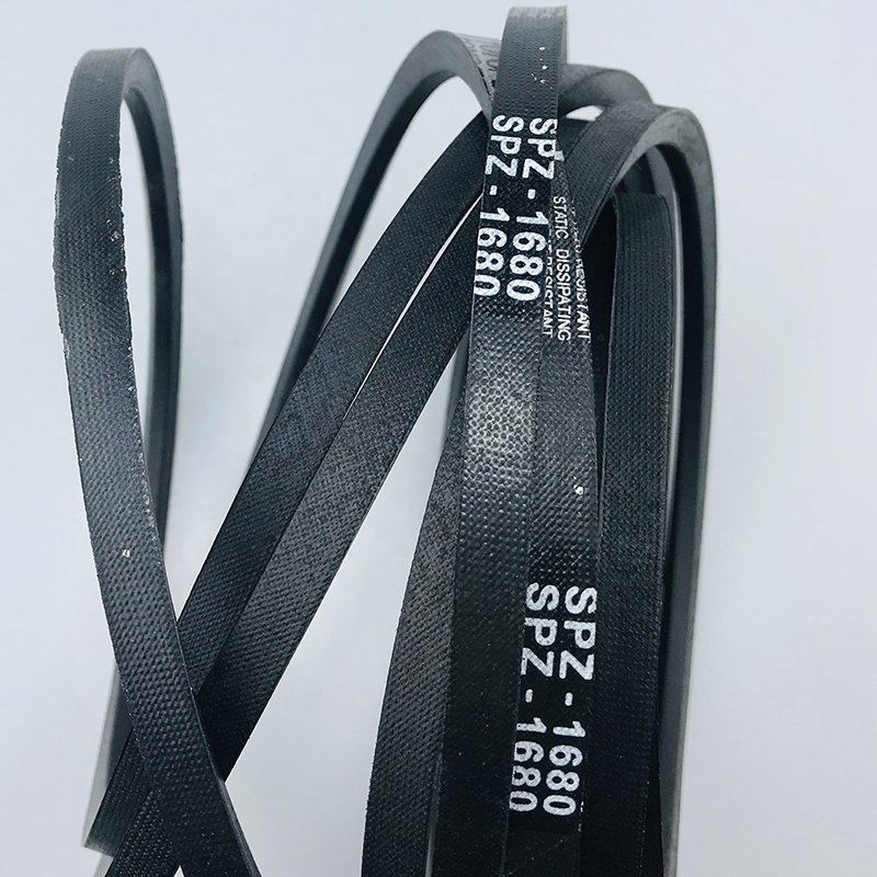 High Quality 8.0MM Natural Rubber Belt Anti-Wearing Poly Rubber Cotton Polyester Canvas Classical Machine Good Construction
