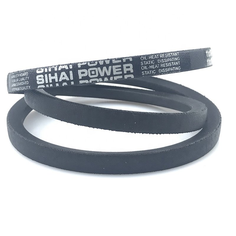 High Quality 8.0MM Natural Rubber Belt Anti-Wearing Poly Rubber Cotton Polyester Canvas Classical Machine Good Construction