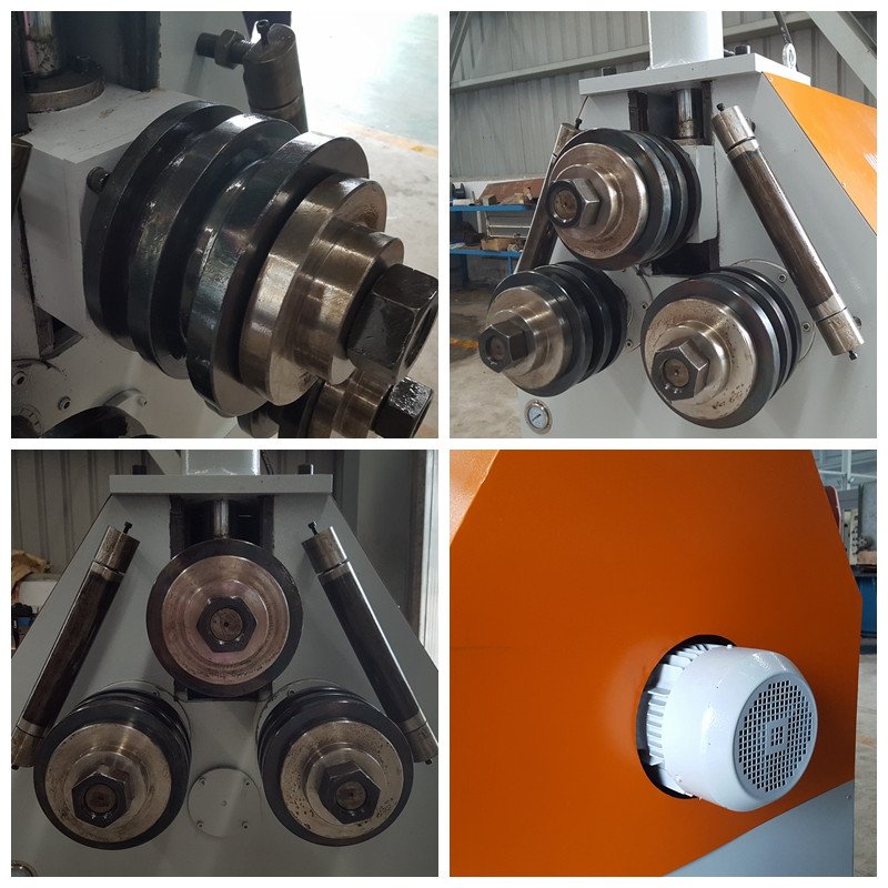 KRRASS WYQ24-45 Hydraulic Pipe Tube Bender Cnc Profile Bending Machine Steel Bar Rod Channel Bending Machines