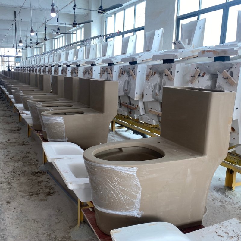 Automatic De Moulding Ceramic Sanitary Slip Casting Machine for Two Piece Toilet Manufacturing Production Lines for Ceramics