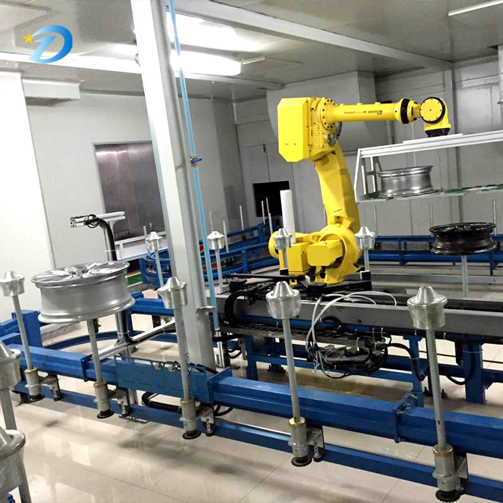 Factory Direct Sales Auto Parts Coating Production Line Automatic Painting Equipment