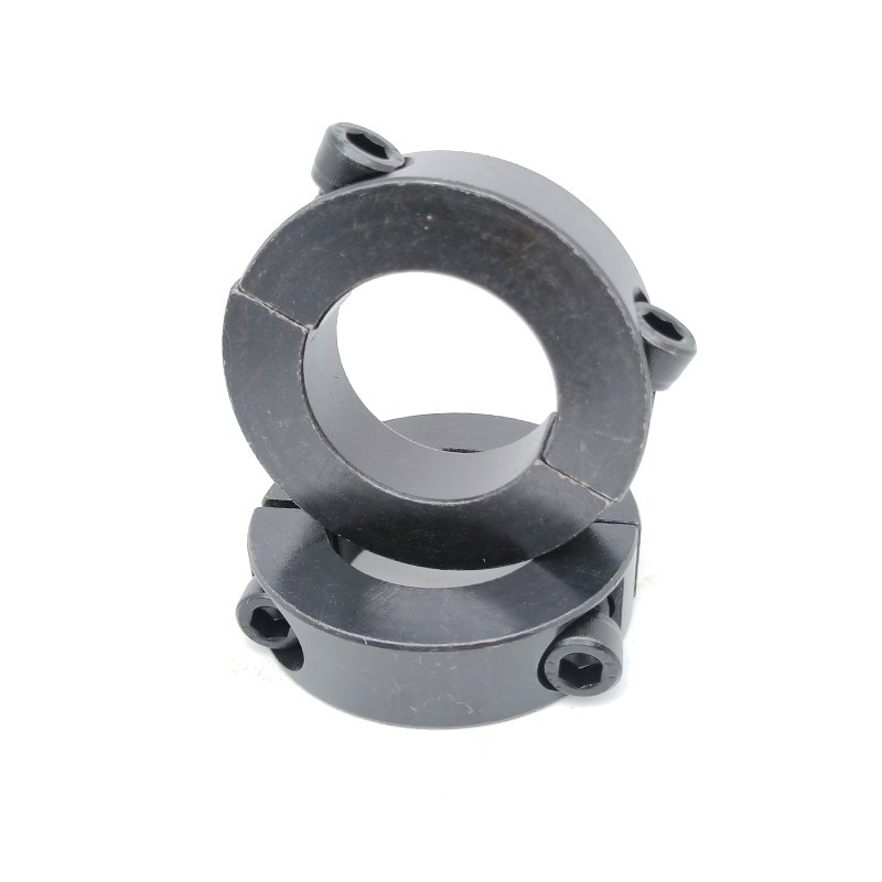 45# steel separation type fixed optical shaft circular clamp locking ring limit ring sleeve bearing 8*25*8 12*30*10 50*85*22