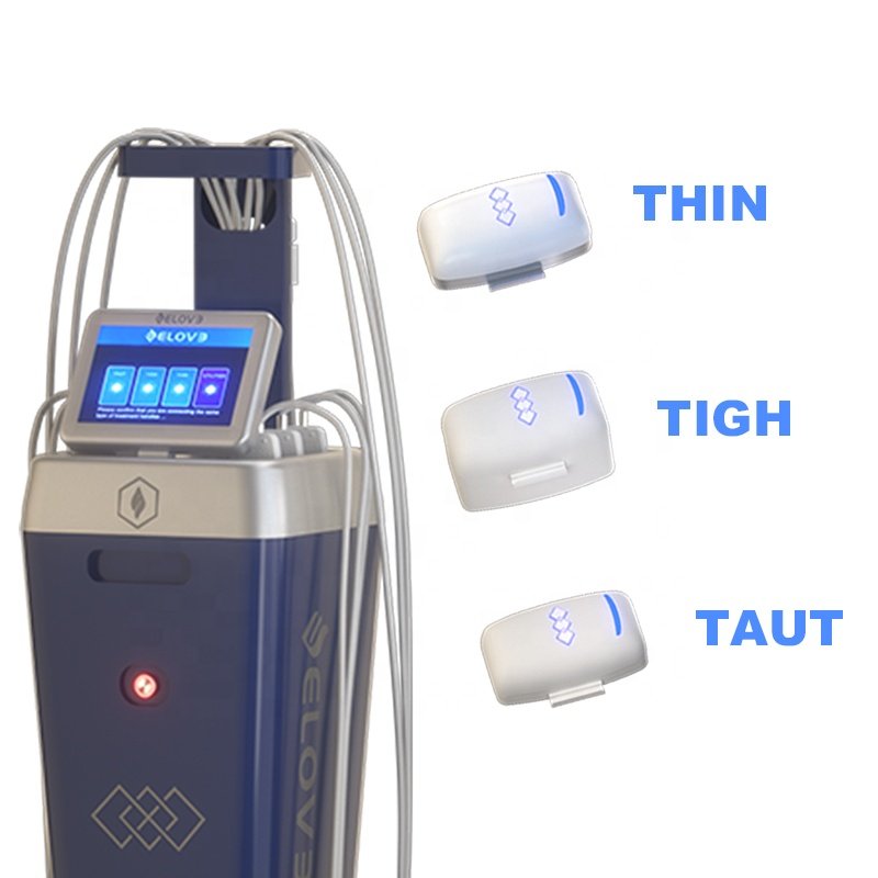 New Lipo Laser 3ELOVE Machine Loss Emslim Plus Laser Machine With Micro Needle Gold RF 8 Facial Y Body Y Micro Needle Gold RF 8