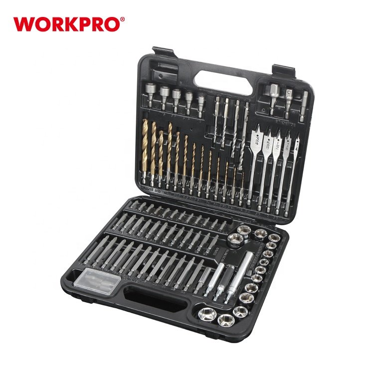 WORKPRO 92PC Power Tools Accessories PTA Drill Bit Set