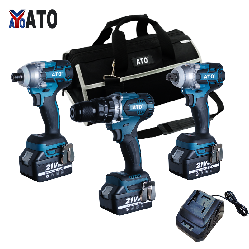 ATO Power Tools N in one DIY Li-ion Batteries 3.0Ah 4.0Ah 5.0Ah 18V makita combo kit 15