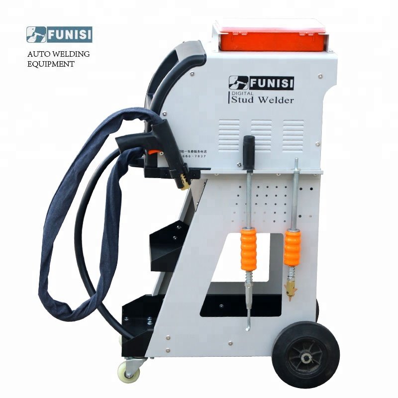 FUNISI Steel Body Repair Equipment Steel Vehicle Equipment Remover Auto Metal Dent Puller Machine Spot Welding Machine for Car