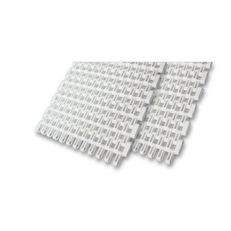 Modular Straight Belt 7300 Series Flat Grid with Baffles POM/PP/PE Direct from China Factory