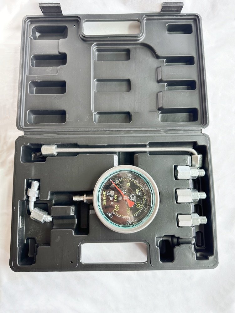 250Mpa Common Rail High-Pressure Pump Plunger Diesel Pressure Test Gauge Set