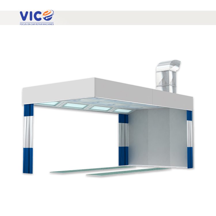 Vico Hot Selling Integrated Auto Sanding Platform with Grilles Standard Sanding Prep Station for Auto Repair Shops#VPS20