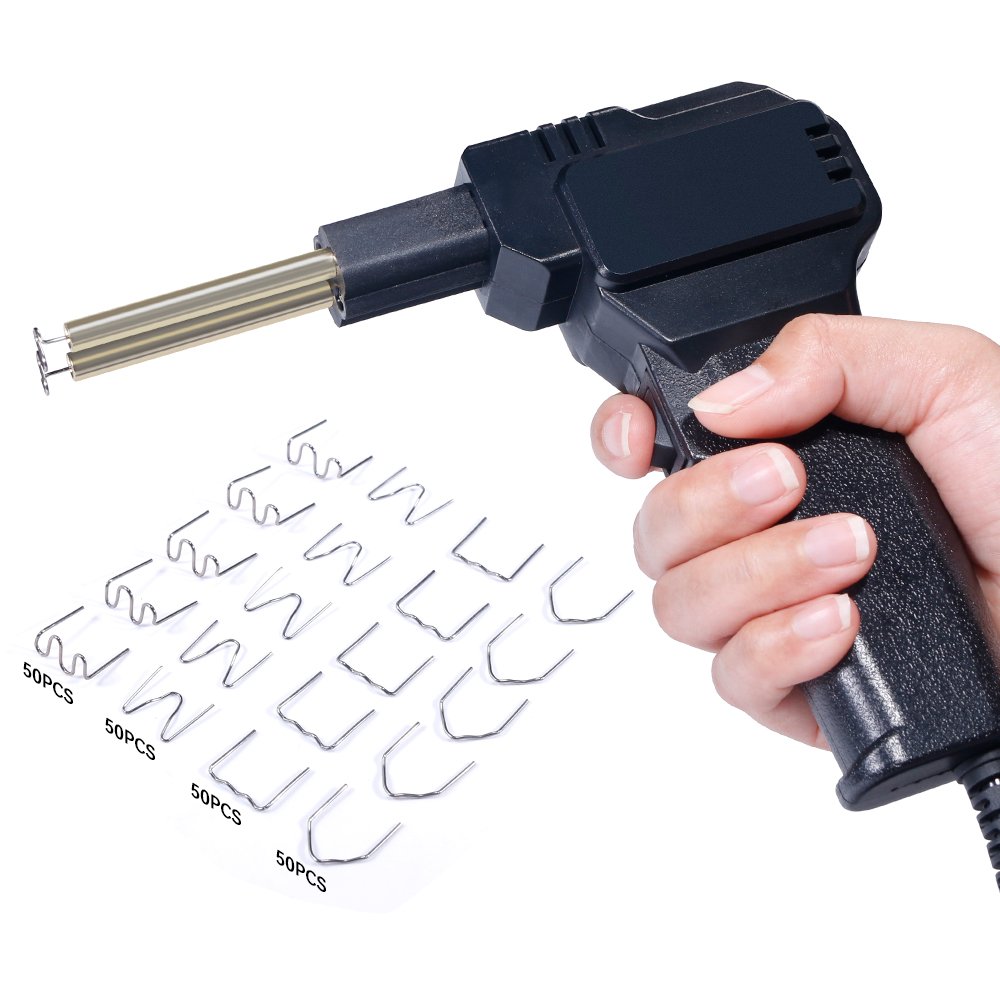 YIHUA 960-V Hot Stapler Plastic Welding Auto Repair Tool Car Bumper Repair Welder Automotive PVC Plastic Welding Kit Hot Stapler