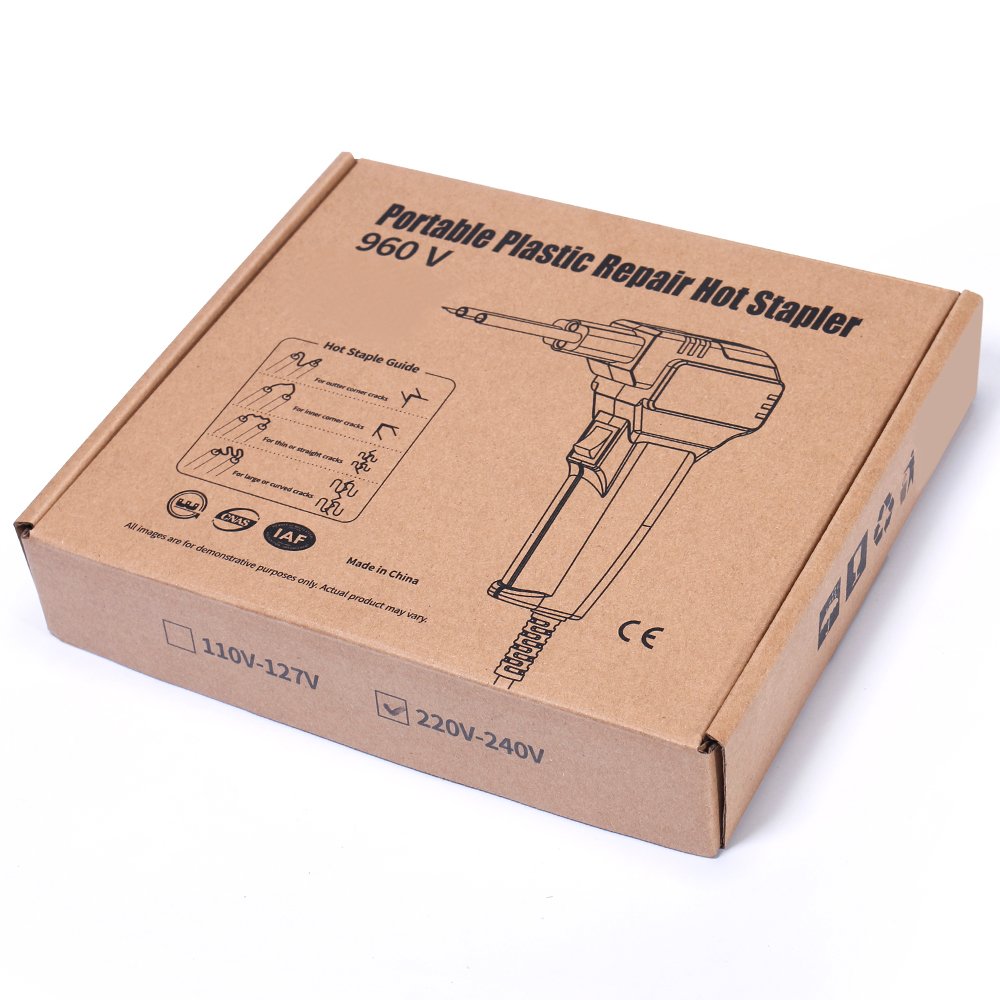 YIHUA 960-V Hot Stapler Plastic Welding Auto Repair Tool Car Bumper Repair Welder Automotive PVC Plastic Welding Kit Hot Stapler
