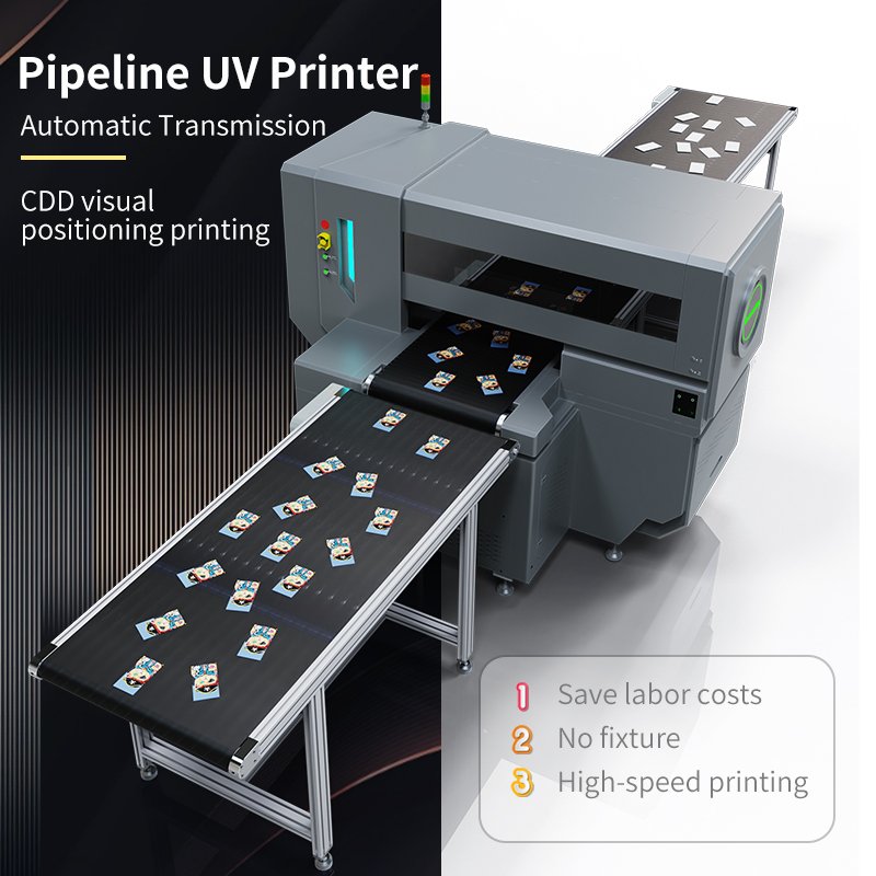High Productivity Printing Machine With CCD Position System High Speed UV Printer High Resolution Auto Scann Inkjet Printers