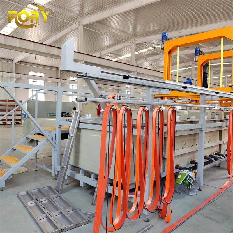 Zinc Plating Line for Metal Products Hot Dip Galvanizing Equipment Electroplating Machine