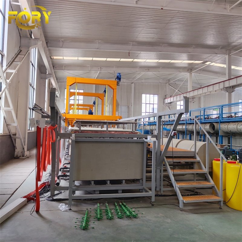 Zinc Plating Line for Metal Products Hot Dip Galvanizing Equipment Electroplating Machine
