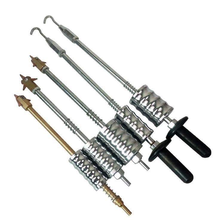 Auto-Weighted Triangular Piece Sheet Metal Hook Pulling Hammer Dent Repair Machine With Swimmer Accessories Dent Puller Machine