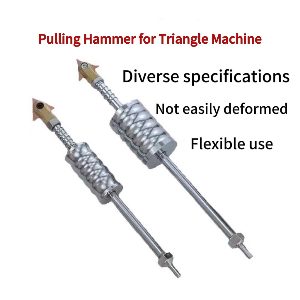 Auto-Weighted Triangular Piece Sheet Metal Hook Pulling Hammer Dent Repair Machine With Swimmer Accessories Dent Puller Machine