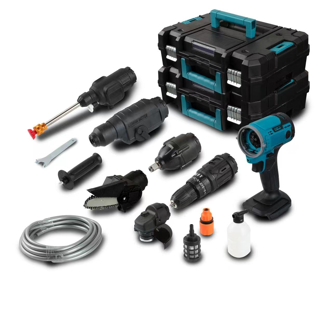 Cheap Cordless Convenient Excellent Perform Power Tools Kit Cordless Lithium Power Tool Set Battery Power Tool Set