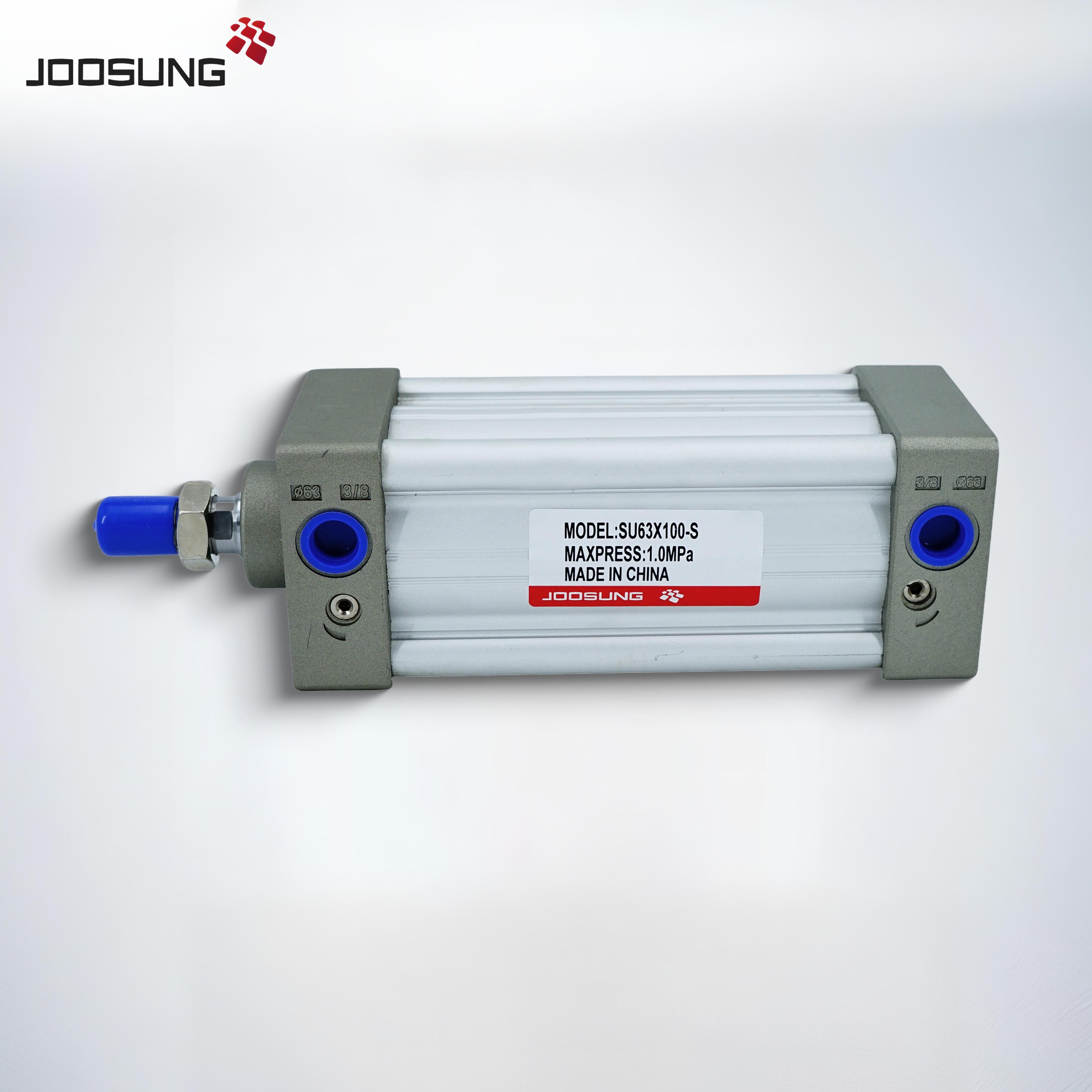 Versatile SU63x100 SU Series Pneumatic Cylinders Designed for Robust Mechanical Systems
