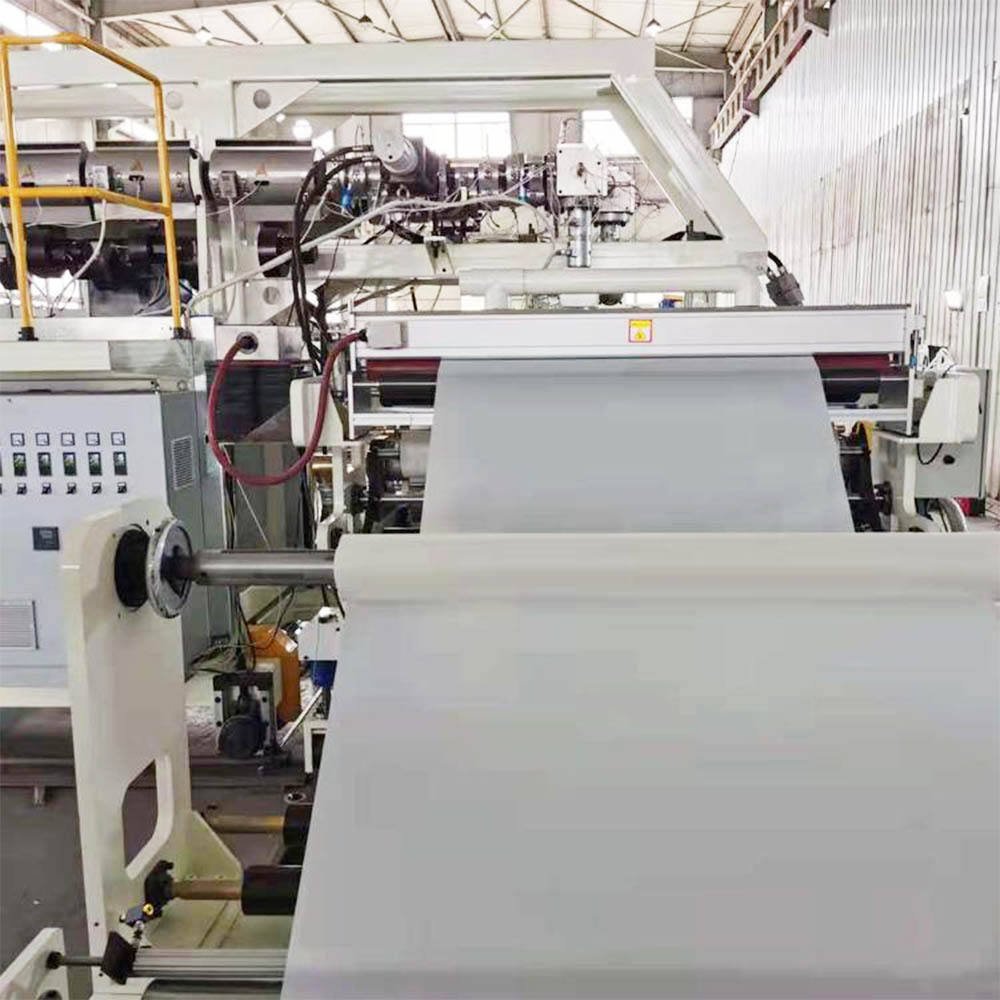 New PE+ Calcium Carbonate Synthetic Paper Equipment Stone Paper Extrusion Line for Degradable Wrapping Paper