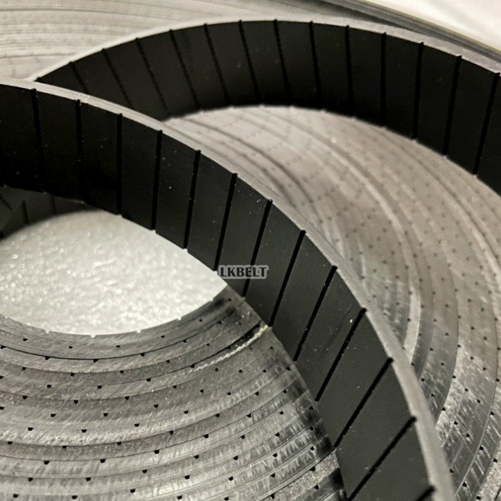PU material steel cord P2 P3 P4 flat pu timing belt for machinery transmission parts