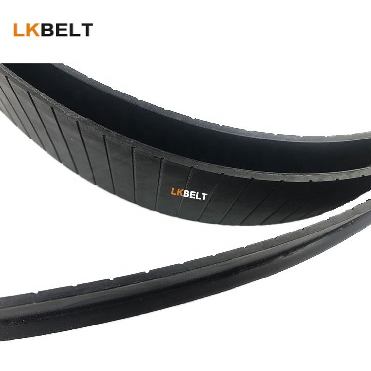 PU material steel cord P2 P3 P4 flat pu timing belt for machinery transmission parts