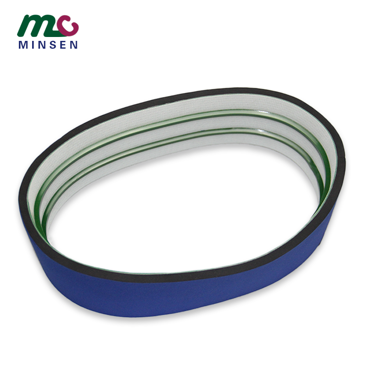 Custom processing plus blue cloth sponge conveyor belt labeling machine belt manufacturers