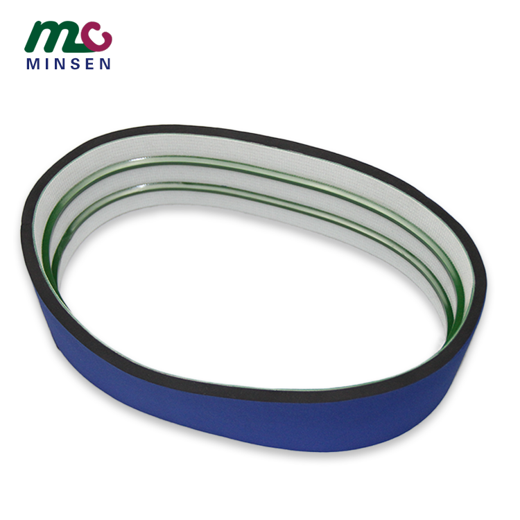 Custom processing plus blue cloth sponge conveyor belt labeling machine belt manufacturers