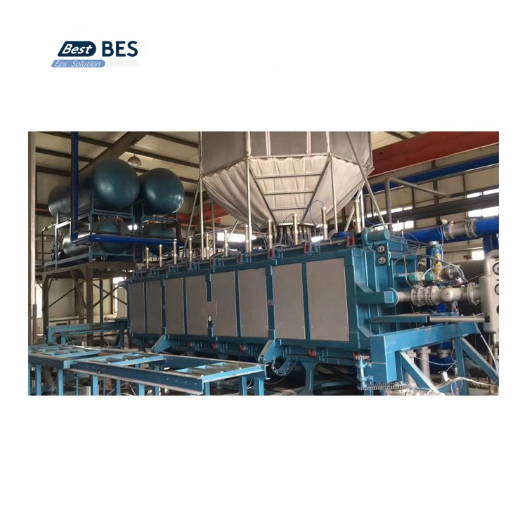 PLC Control Eps Styrofoam Expandable Polystyrene Block Moulding Molding Machine Production Line
