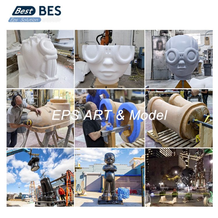 PLC Control Eps Styrofoam Expandable Polystyrene Block Moulding Molding Machine Production Line