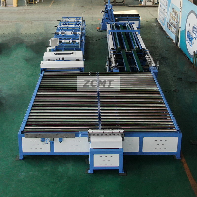 ZCJX Auto Fabrication Making Machine for HVAC Duct Equipment U Shape Duct Production Line 5 Square Ducts Construction Industries